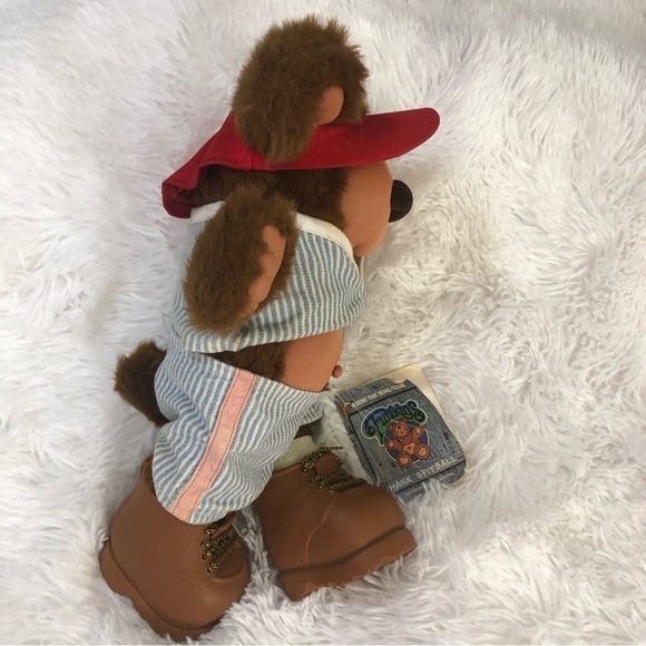 Furskins Teddy Bear Xavier Roberts Baseball Player “Hank Furskins” Vintage 1987 - Picture 4 of 15